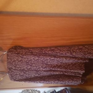 Medium skirt in brown